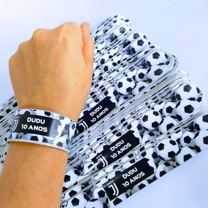 Lembrancinhas personalizadas com pulseira e etiqueta para aniversário infantil - My Blessing